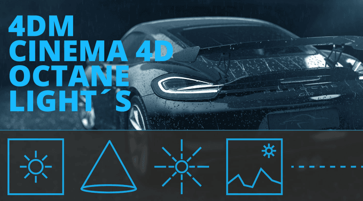 Скачать Cinema 4D Octane Lightkit - 4dm-works (2022)